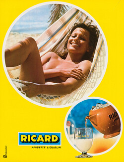 Ricard 1974 Anisette Liqueur Pastis