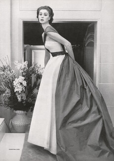 Christian Dior 1952 Evening Dress