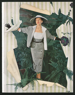 Christian Dior 1951 Le Gris et Blanc