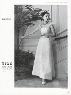 Christian Dior 1951 Broderie sur linon, Alla Ilchun