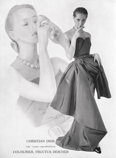 Christian Dior 1951 Coudurier Fructus Descher, Photo Skilford