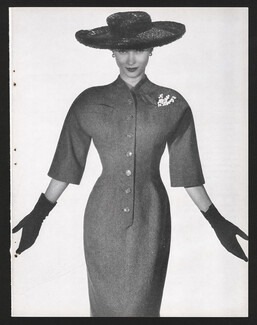 Christian Dior 1953 Fashion Photography