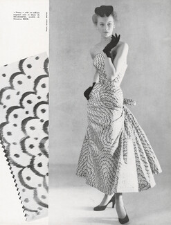 Christian Dior 1953 Ducharne, Photo Jacques Decaux
