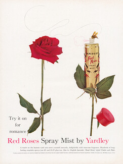 Yardley (Perfumes) 1960 Red Roses Spray Mist