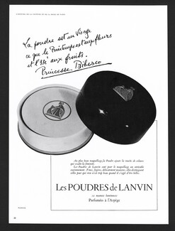 Lanvin (Cosmetics) 1956 Poudres, Princesse Bibesco