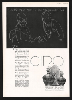 Ciro (Perfumes) 1931 Hans Flato
