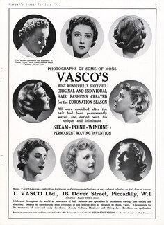 Vasco's (Hairstyle) 1937