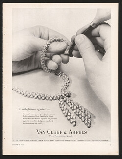 Van Cleef & Arpels 1960 A world-famous signature