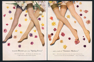 Bryans (Stockings) 1950 Spring Fever, Photo Blumenfeld