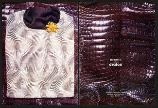 Hermès 1964 "Nouvelle Vague", Dralon, Jessy, Crocodile Leather