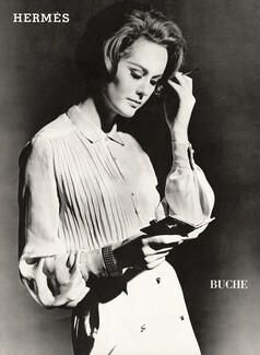 Hermès (Couture) 1965 Buche, Fashion Photography