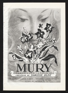 Mury (Perfumes) 1945 Narcisse Bleu
