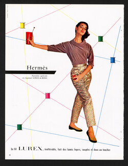 Hermès (Couture) 1955 Lurex, Photo Arsac