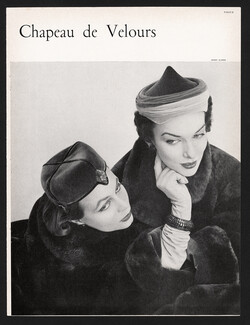 Gilbert Orcel, Legroux Soeurs 1953 Photo Henry Clarke