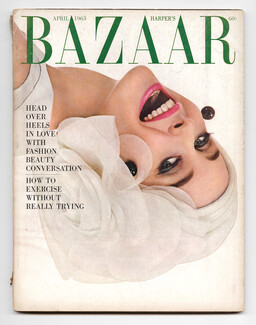 Harper's Bazaar 1963 April, Cover Avedon