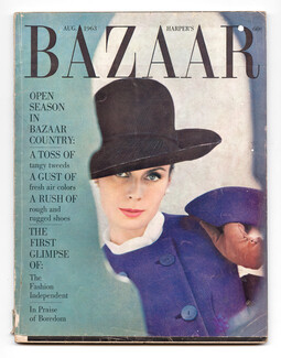 Harper's Bazaar 1963 August, Photo Leiter