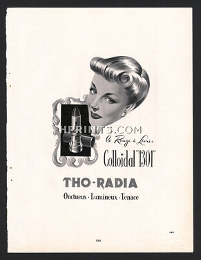 Tho-Radia (Cosmetics) 1950 Colloïdal '1301', Lipstick