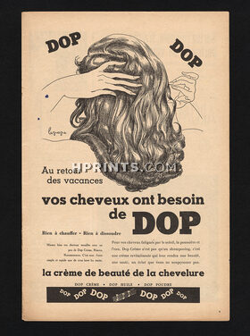 Dop (Hair Care) 1949 Georges Lepape