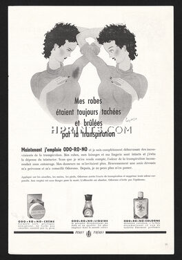 Féret Frères 1950 Georges Lepape, Odo-ro-no, Body Care