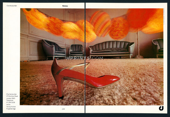 Charles Jourdan 1978 Rameau, Photo Guy Bourdin