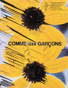 Comme des Garçons 1990 Créateur Advert