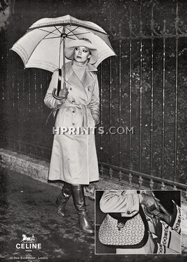 Céline (Fashion Goods) 1976 Raincoat, Umbrella, 28 New Bond Street