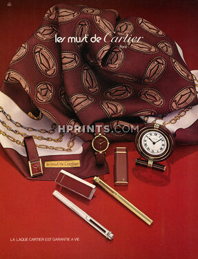 Cartier (Fashion Goods) 1981 les must de Cartier