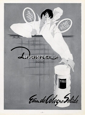 Dana (Perfumes) 1953 Tabu, Camilla Tennis players
