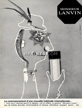 Lanvin (Perfumes) 1965 Monsieur Lanvin