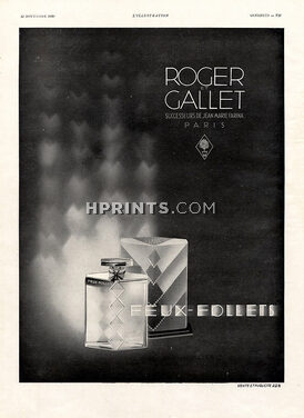 Roger & Gallet 1930 Feux-Follets, Art Deco (L)