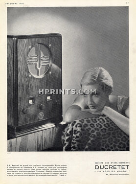 Ducretet 1932 Photo Horst