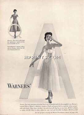 Warner's 1954 Corselette