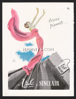 Sinclair 1948 Les Vali, Tissus Vivants, Fernando Bosc