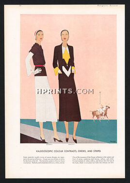 Goupy (Couture) 1931 Malaga Grenet, Polo, Back: Jenny, Mirande