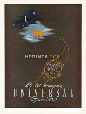 Universal 1947 Le Tri-Compax, Genève