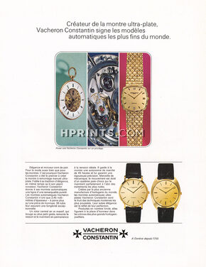 Vacheron et Constantin (Watches) 1969