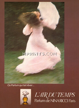 Nina Ricci (Perfumes) 1974 L'Air du Temps, Photo David Hamilton
