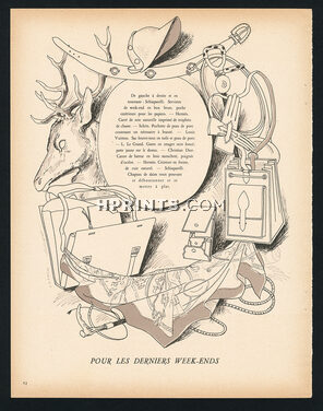 Hermès, Louis Vuitton, Schiaparelli, Schitz 1948 Dominique Fircsa, Fashion Goods
