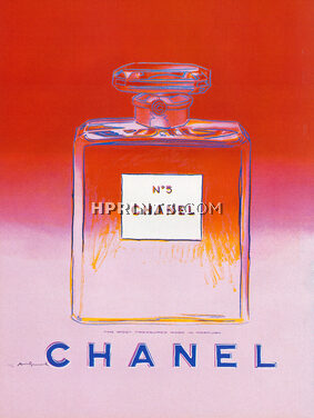 Chanel (Perfumes) 1997 Hommage d'Andy Warhol au N°5