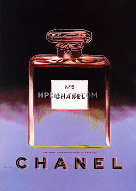 Chanel (Perfumes) 1997 Hommage d'Andy Warhol au N°5