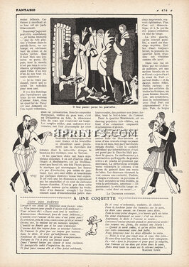 Les Dancings Mystère, 1920 - Tango, Paris Secret Night Clubs, Hemjic, Text by Le Danseur Inconnu