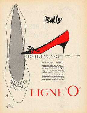Bally (Shoes) 1958 Ligne O, Maude, Jean Pierre Bailly