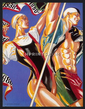 Missoni 1984 Antonio Lopez, Fashion Illustration, Olympic Games