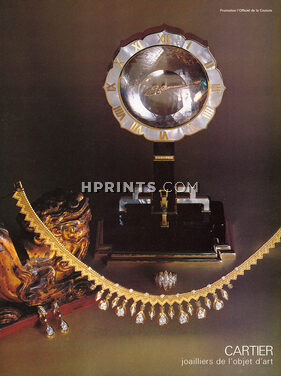 Cartier — Joailliers de l'objet d'art 1980 Pendules Mystérieuses et Parures, Art Déco, Photo J-P. Trosset