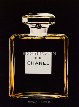 Chanel (Perfumes) 1975 Numéro 5 (UK)