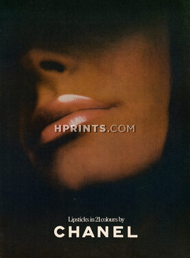 Chanel (Cosmetics) 1971 Lipsticks in 21 colours