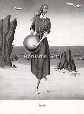 Hermès 1948 Beachwear, André Barlier