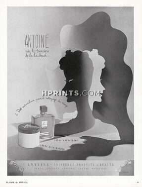 Antoine (Produits de Beauté) 1939 Antoine nie le principe de la laideur, Claude Tolmer