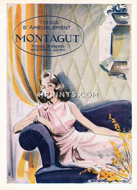 Montagut 1944 Tissus d'ameublement