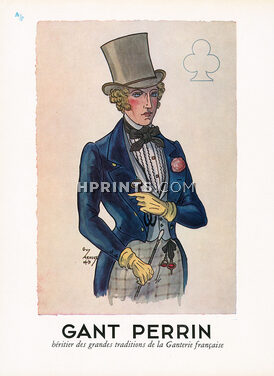 Gant Perrin 1944 Guy Arnoux, Dandy